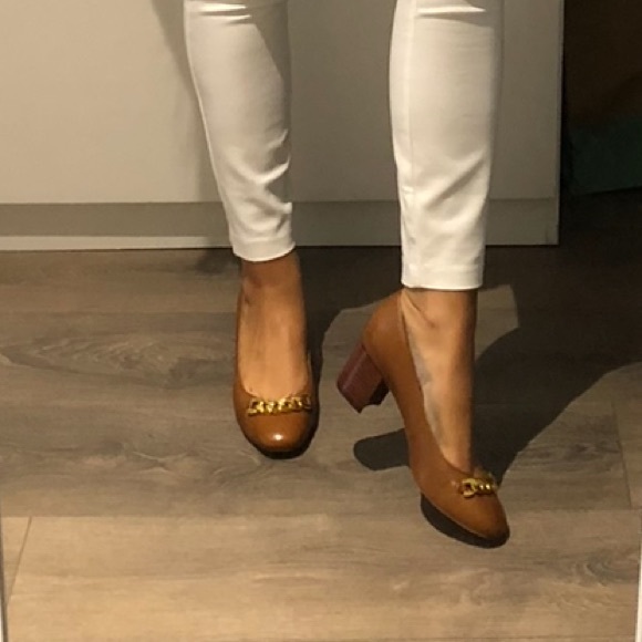 Ralph Lauren Chain Block Heel 8 - Picture 5 of 7